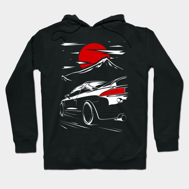 Mitsubishi Eclipse Hoodie by racingfactory